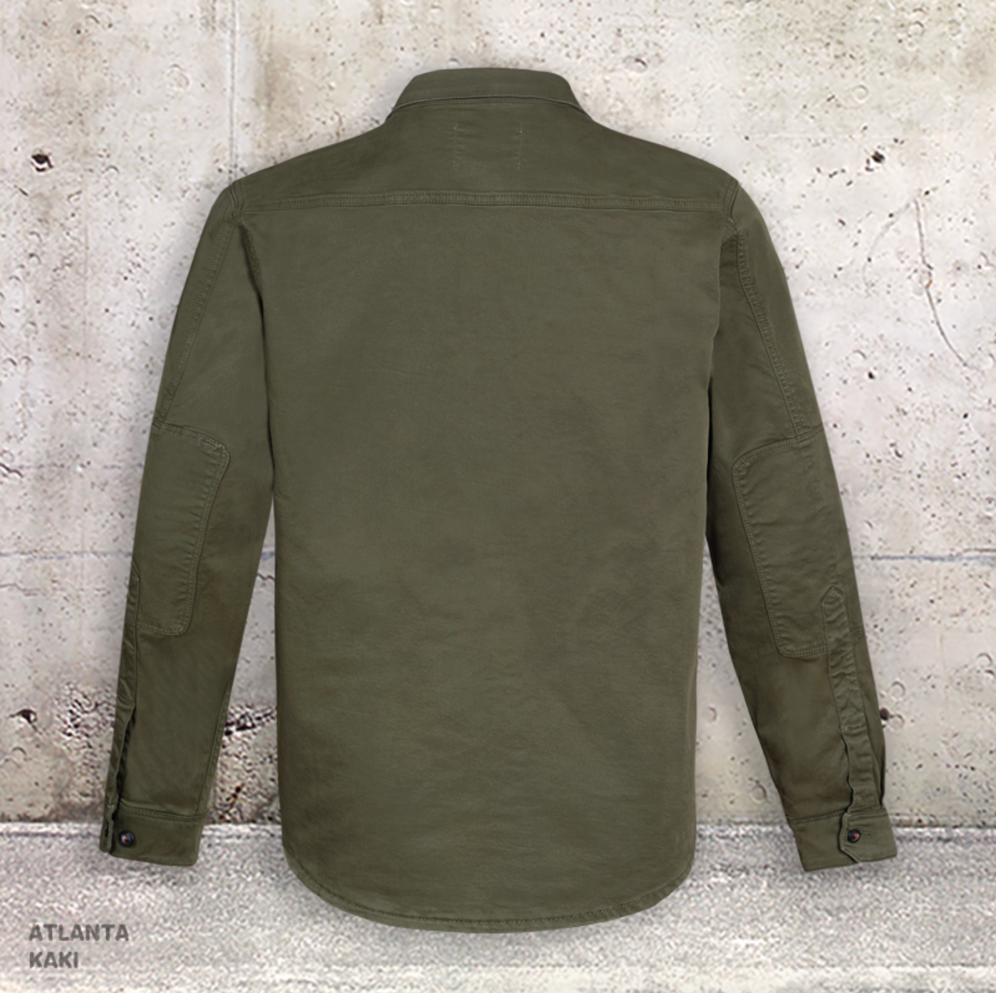 SKULLS MACHINE - Surchemise kaki