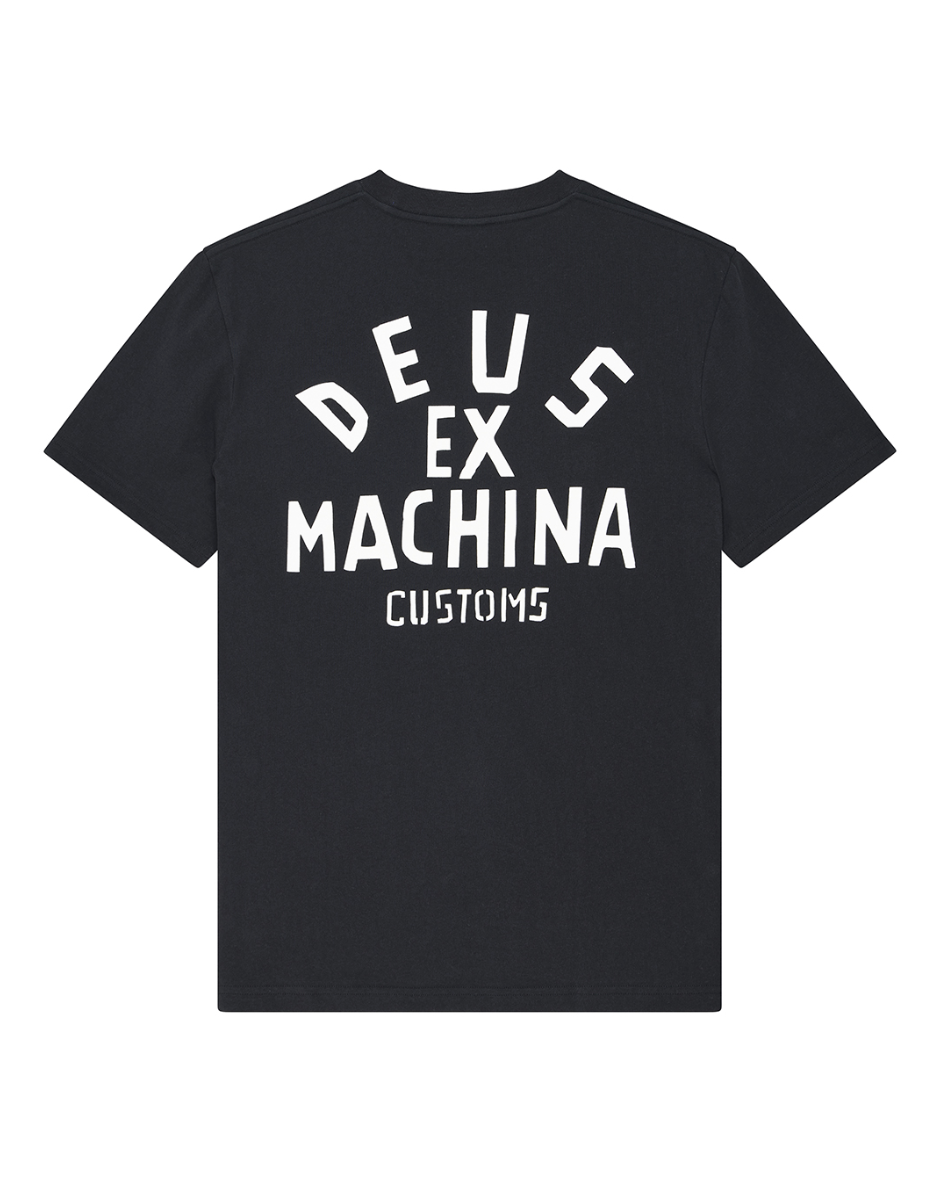Deus ex Machina - Pisstin Tee BLACK
