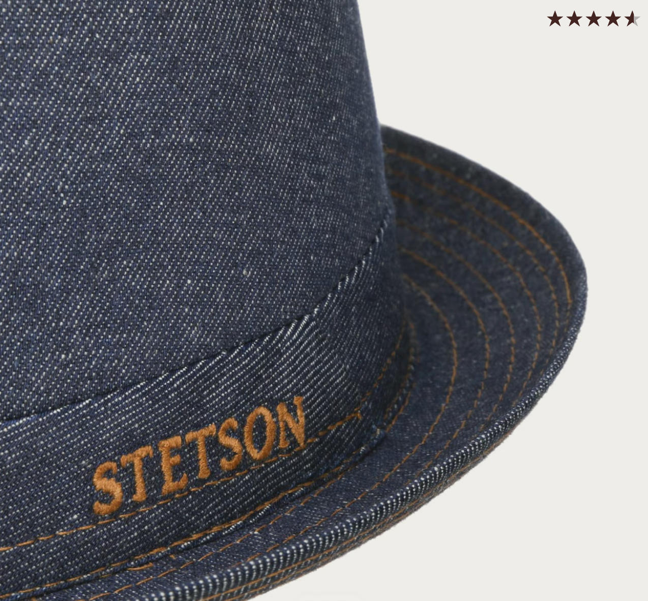 STETSON - Pork Pie Denim Sustainable
