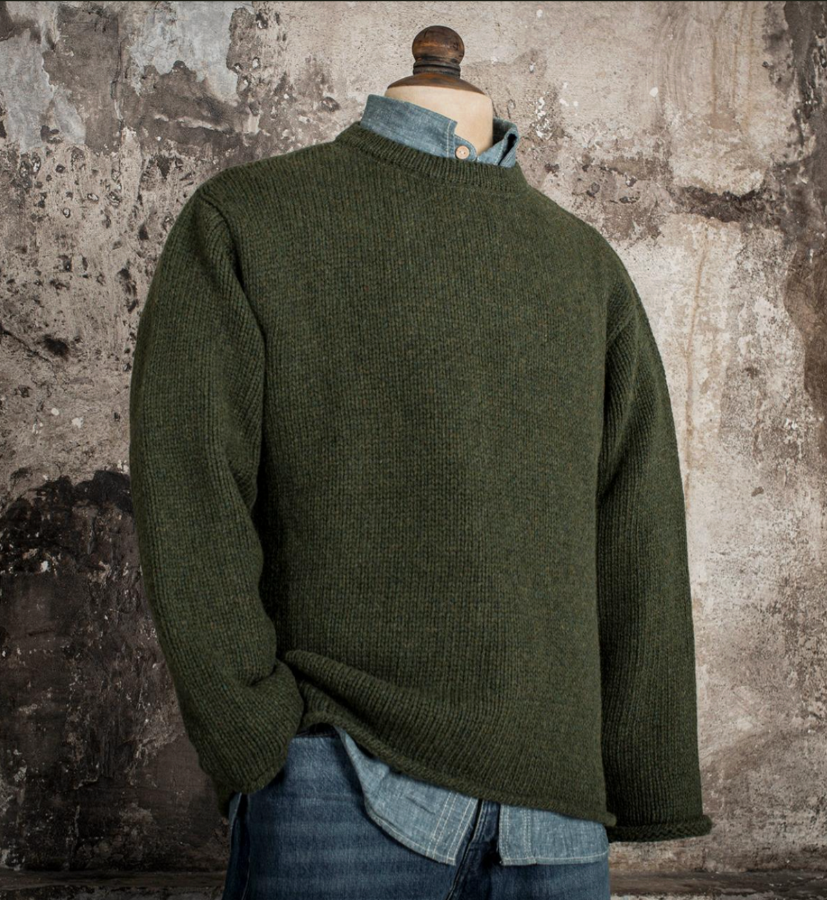 FLEURS DE BAGNE - LE PULL MATAF - KAKI