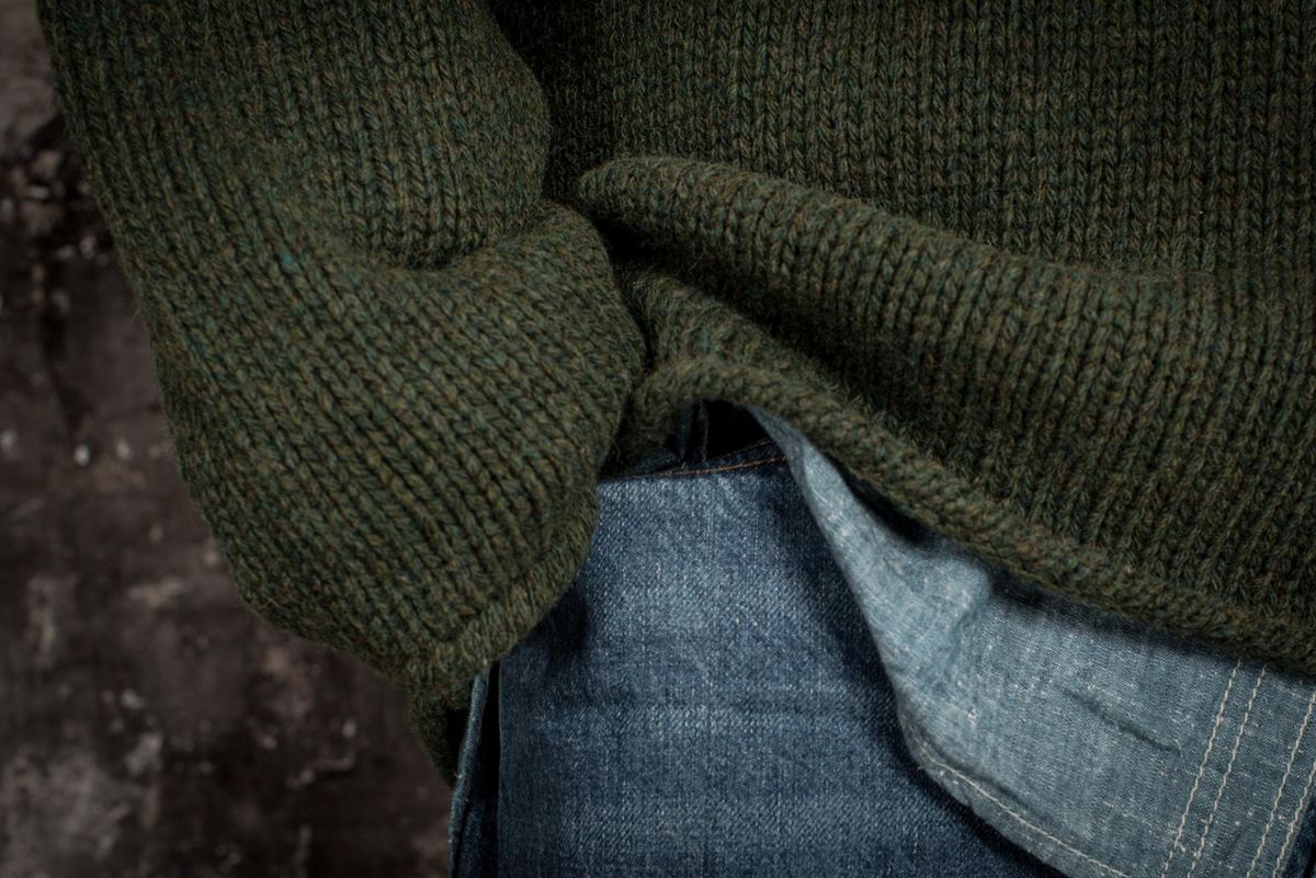 FLEURS DE BAGNE - LE PULL MATAF - KAKI
