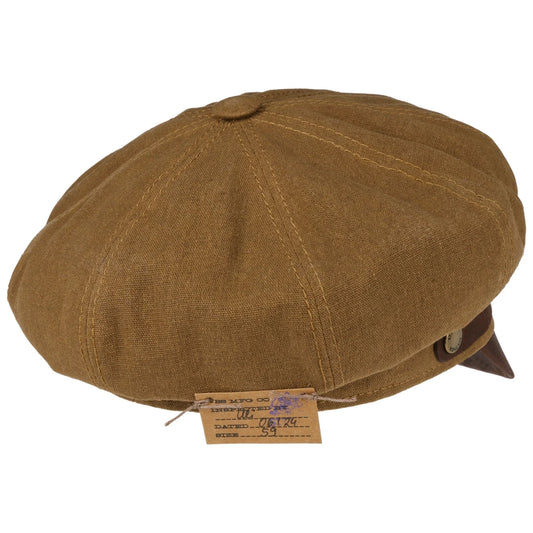 STETSON CASQUETTE RIDERS WAXED COTTON / LINEN