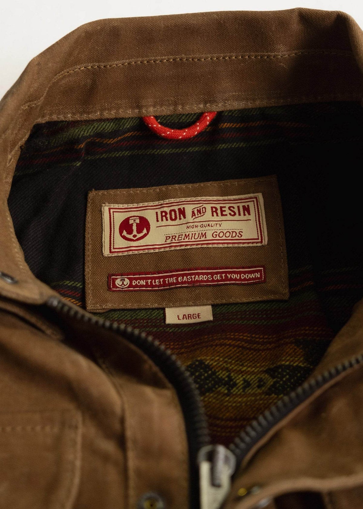 IRON AND RESIN - Cruiser Jacket - Raymond Waxed Canvas Waterproof