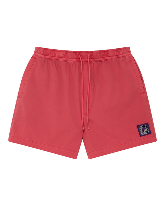 DEUS EX MACHINA - SANDBAR GARMENT DYED SHORT melon red