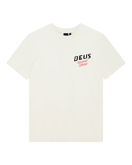 Deus ex Machina - DOGLEG TEE dirty white