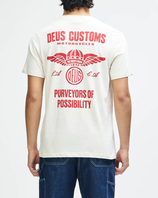 Deus ex Machina - Cutaway Tee white