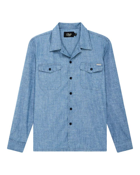 DEUS EX MACHINA FORECOURT DENIM SHIRT