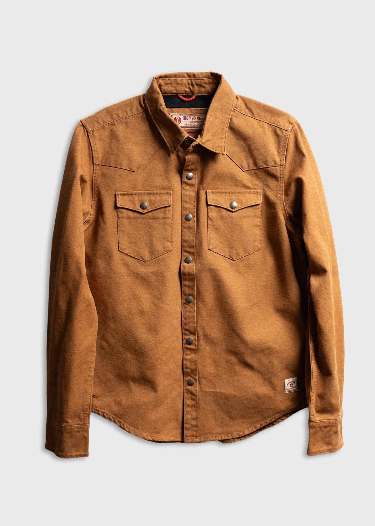 IRON AND RESIN - Fenceline Shirt cognac