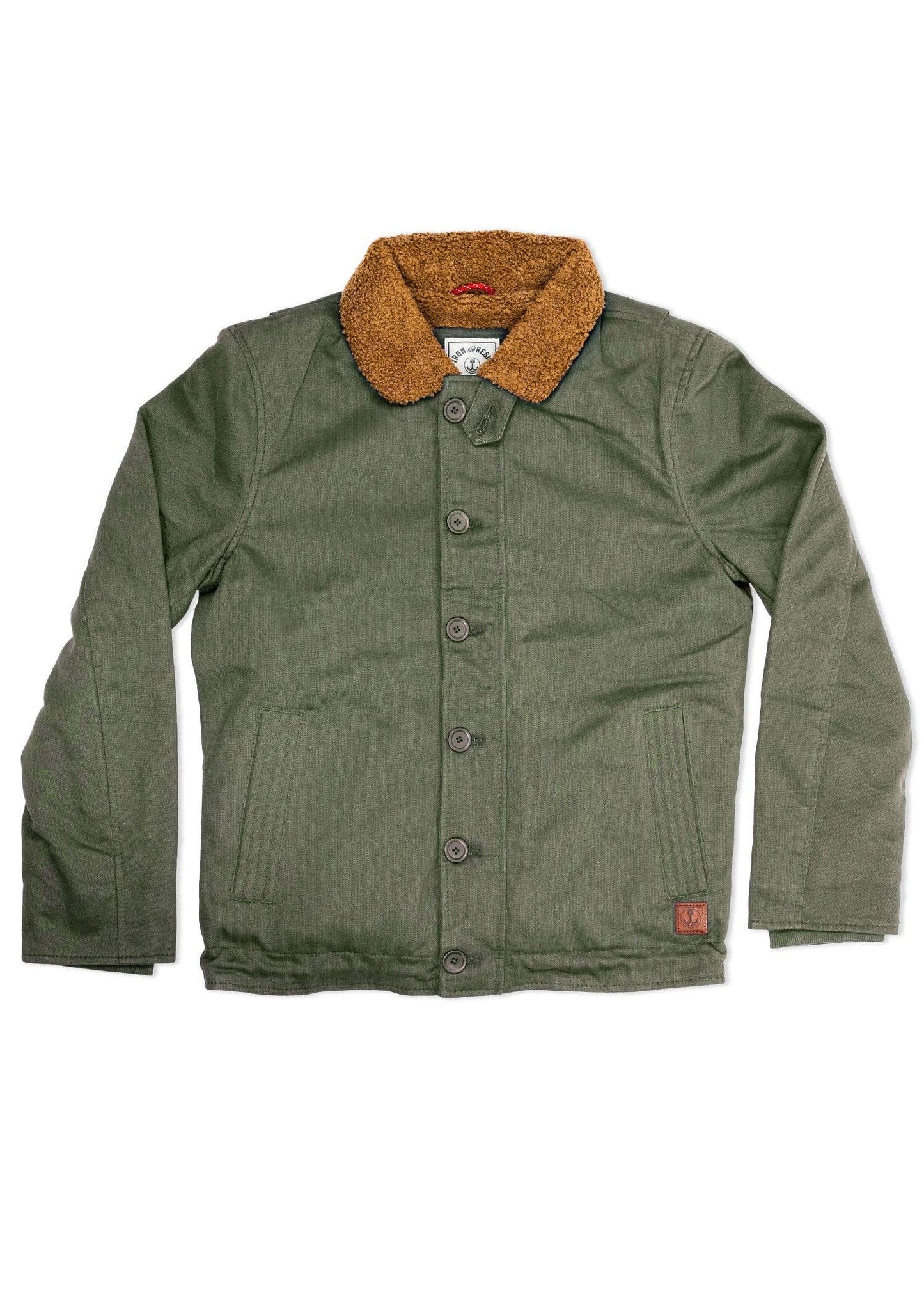 IRON AND RESIN - NAUTILUS JACKET WAX olive