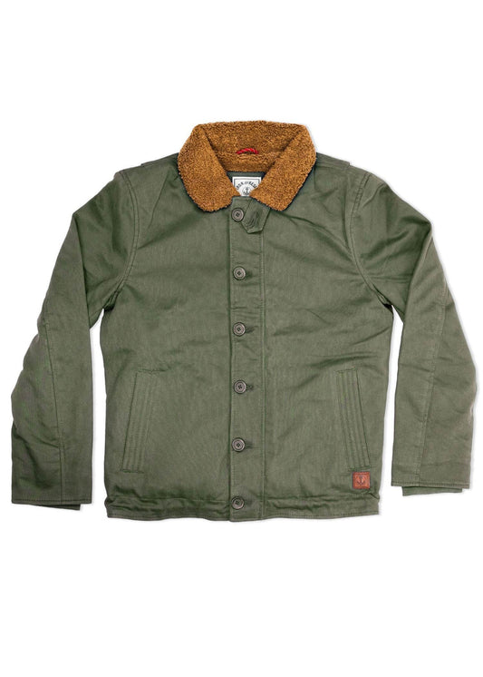 IRON AND RESIN - NAUTILUS JACKET WAX olive