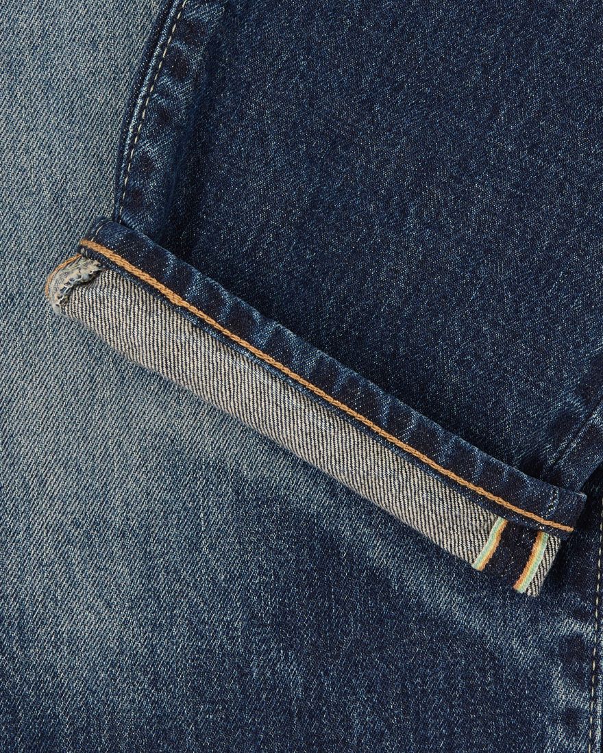EDWIN - REGULAR TAPERED KAIHARA DARK PURE INDIGO RAINBOW SELVAGE 13.5 OZ