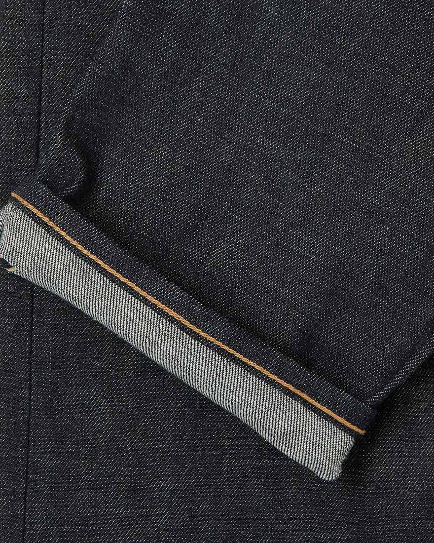 EDWIN REGULAR TAPERED DARK PURE INDIGO RAINBOW SELVAGE 13.5 OZ UNWASHED