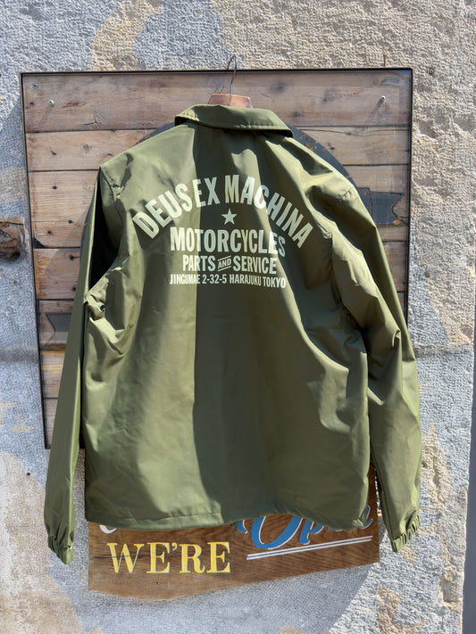 DEUS EX MACHINA - HARAJUKU COACH cypress green