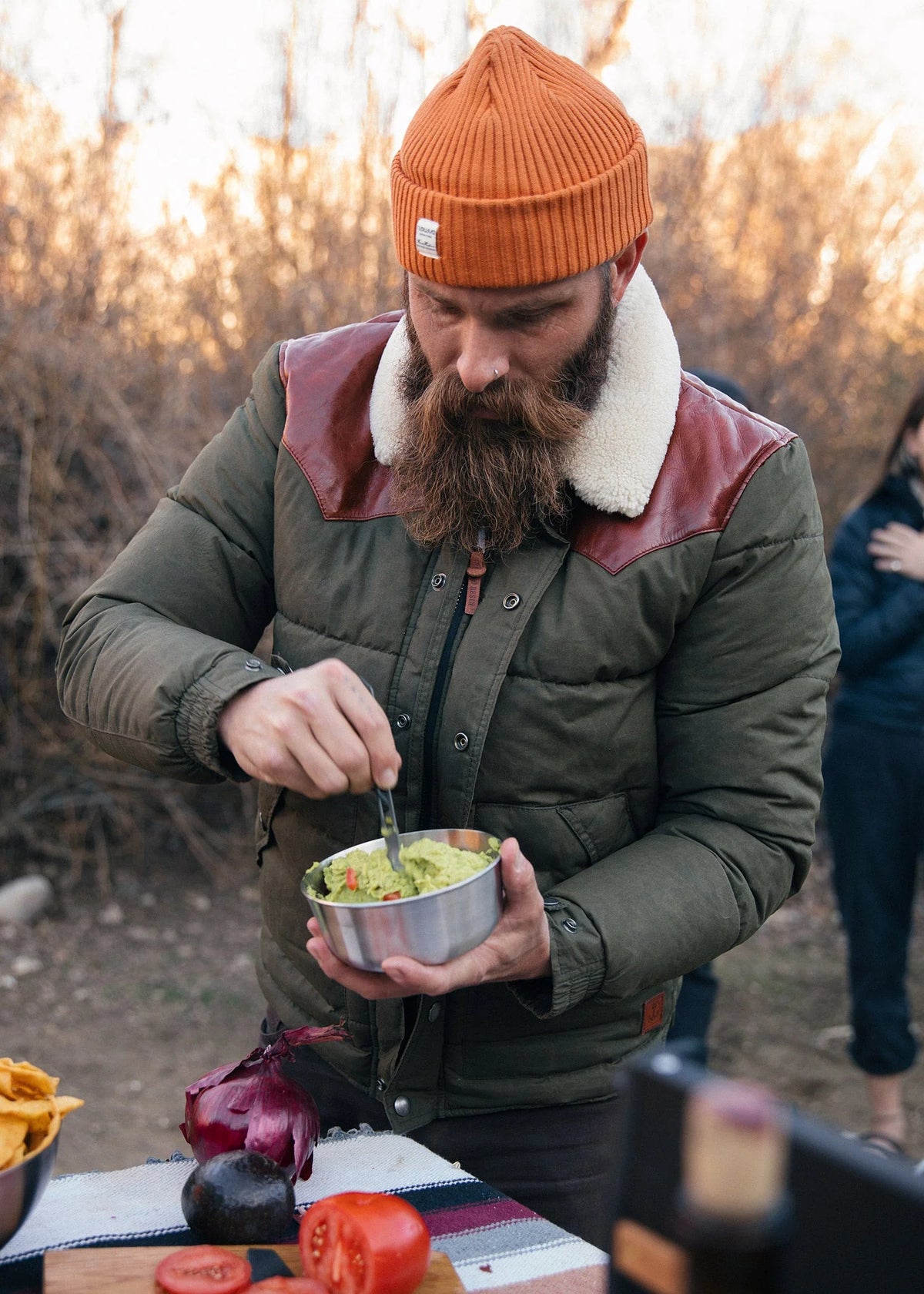 IRON AND RESIN - Basin Jacket olive