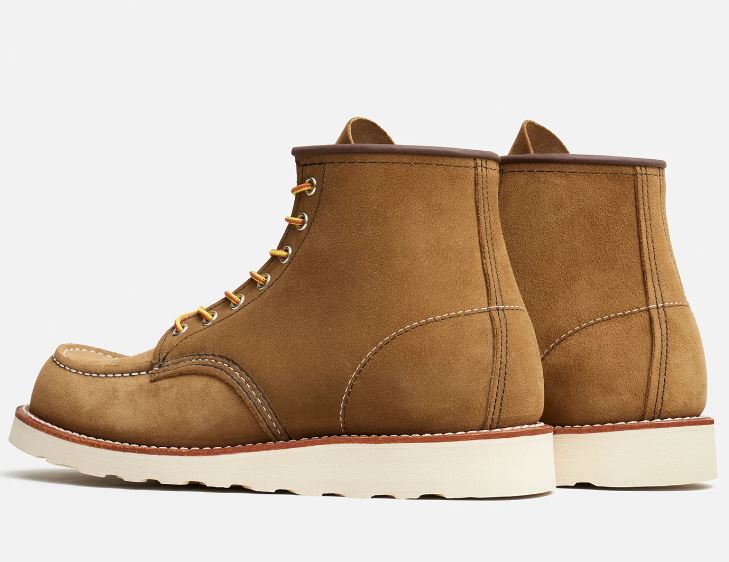 RED WING SHOES - 8881 6'' Classic Moc Toe Olive Mohave