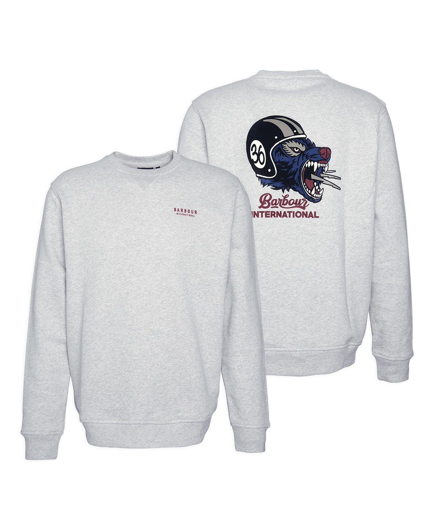 BARBOUR INTL JACK CREW SWEAT