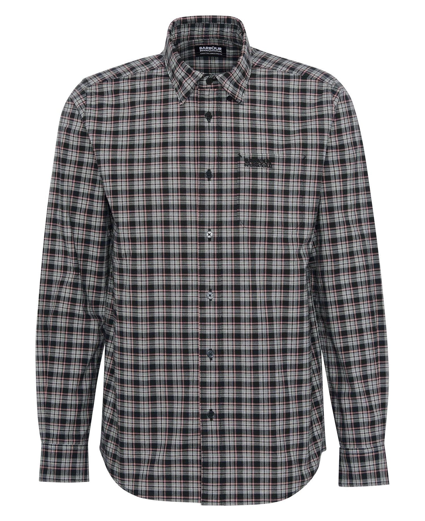 BARBOUR INTL HAWKS CHECK OXFORD SHIRT