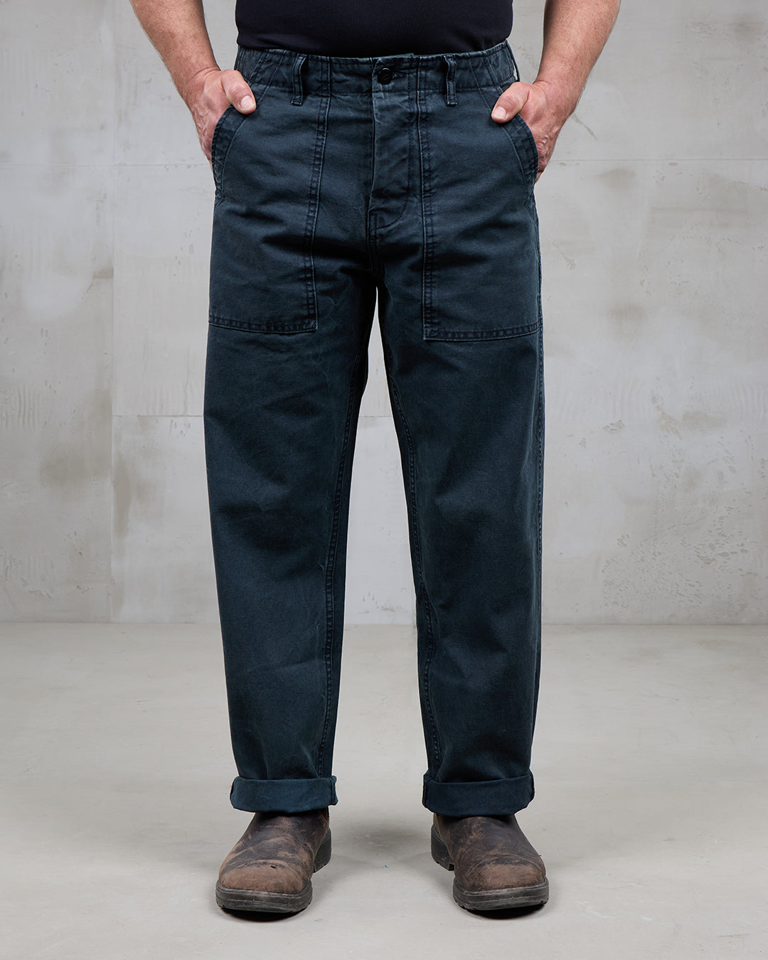 PIKE BROTHERS - 1962 OG-107 Pant Grease Black
