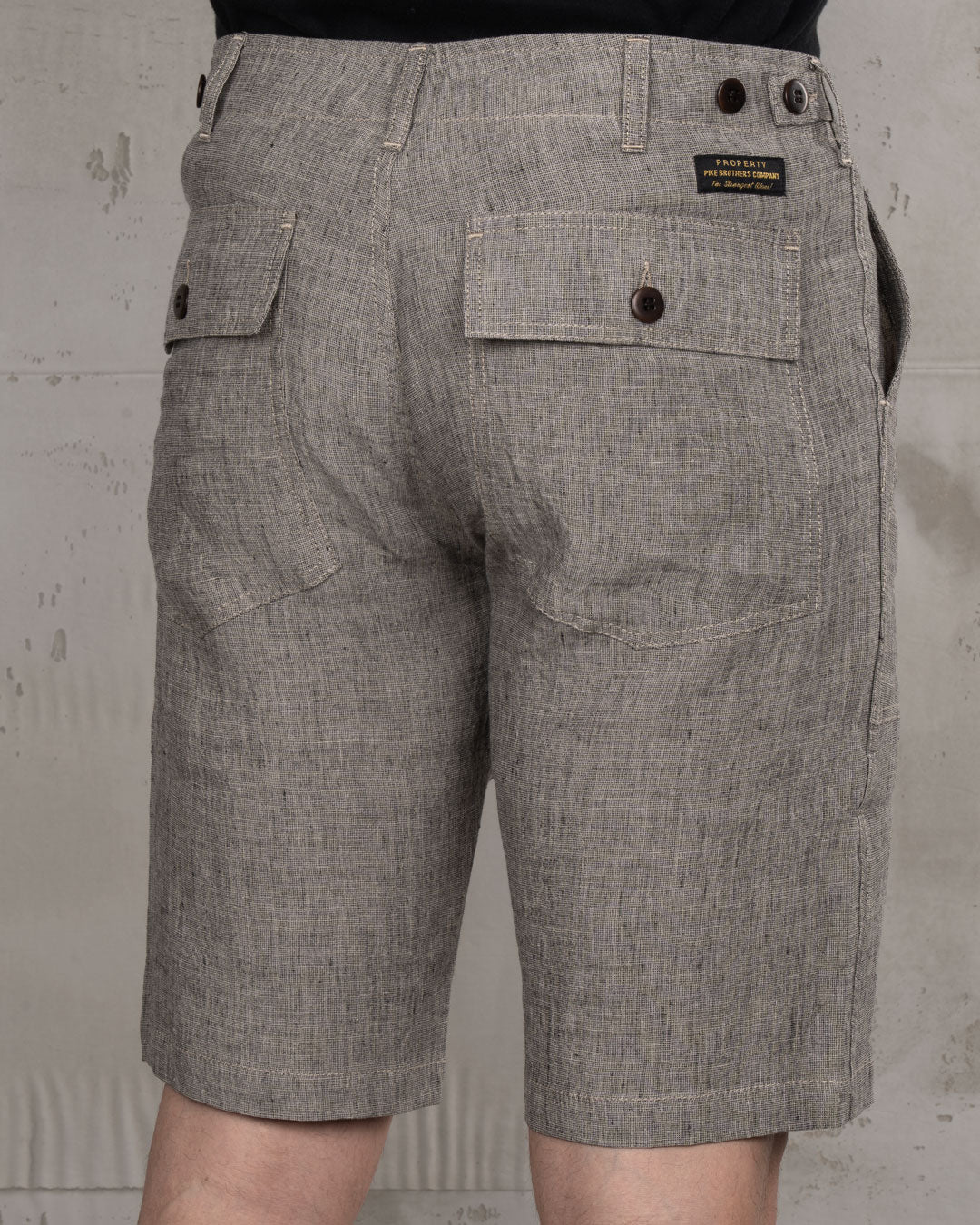 PIKE BROTHERS 1962 OG-107 SHORT SHERKIN GREY