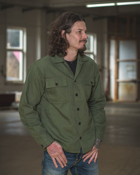 PIKE BROTHERS - 1962 OG-107 Shirt Olive