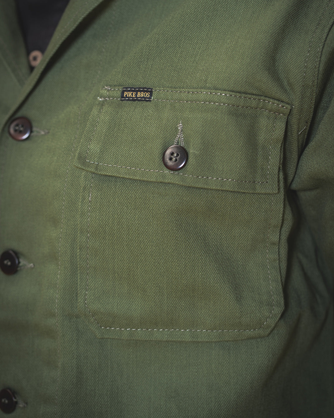 PIKE BROTHERS - 1962 OG-107 Shirt Olive