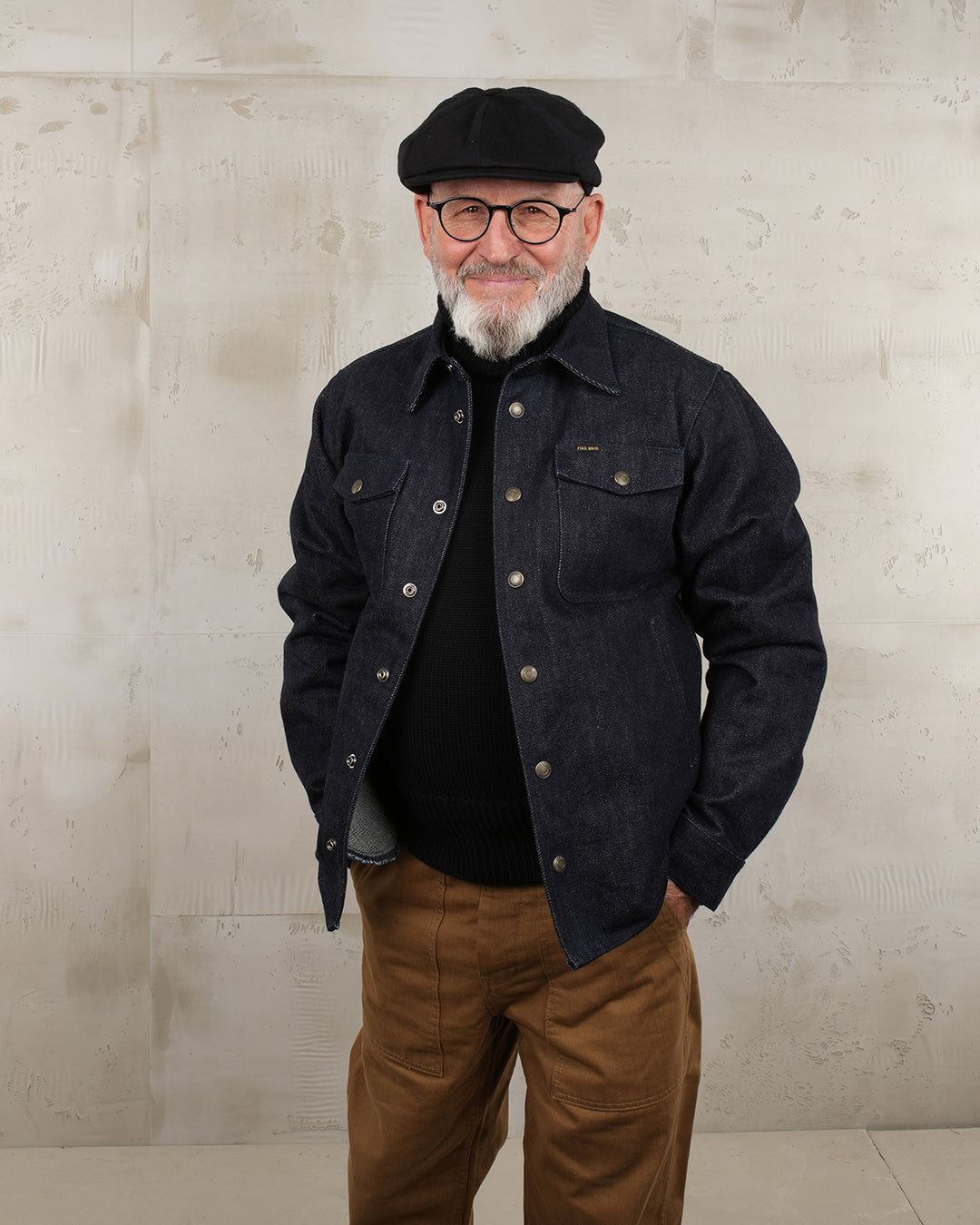 PIKE BROTHERS - 1967 CPO Shirt 21oz Denim