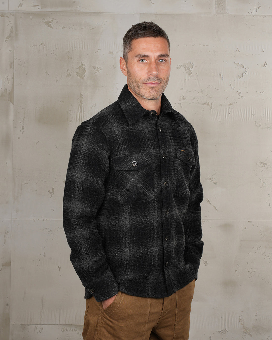 PIKE BROTHERS - 1943 CPO Shirt Logan Grey