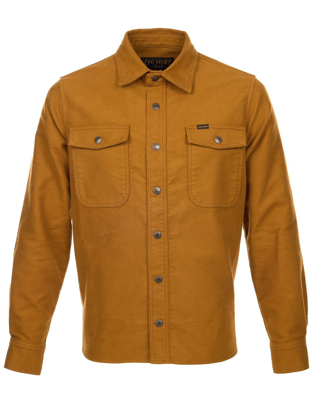 PIKE BROTHERS 1943 CPO SHIRT MOLESKIN MUSTARD