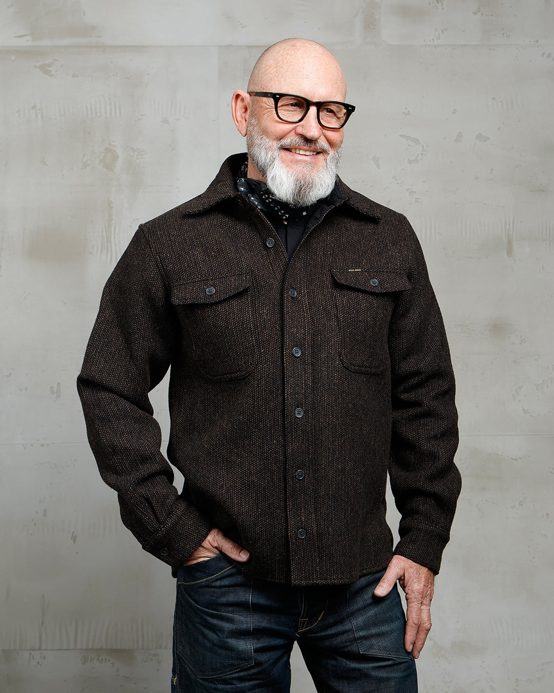 PIKE BROTHERS - 1943 CPO Shirt Atlanta Brown