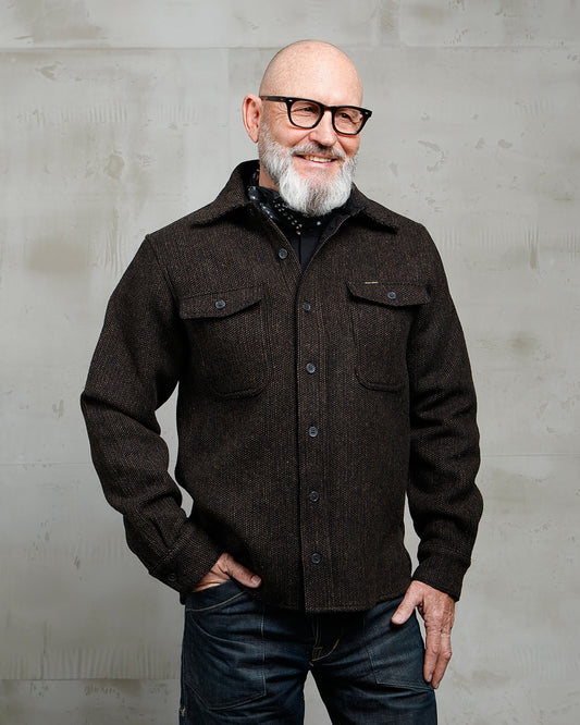 PIKE BROTHERS - 1943 CPO Shirt Atlanta Brown