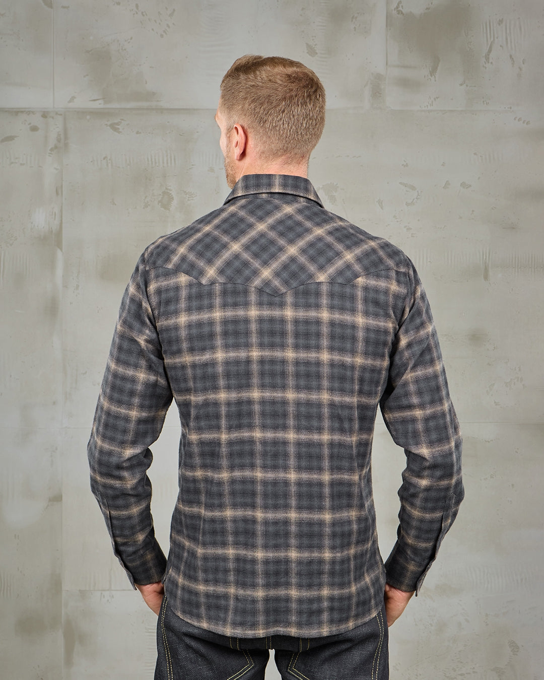 PIKE BROTHERS- 1952 Rider Shirt Saddle Blue