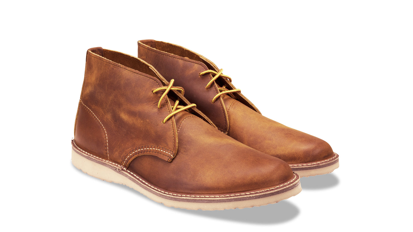RED WING SHOES - 3322 Weekender Chukka Copper Rough & Tough