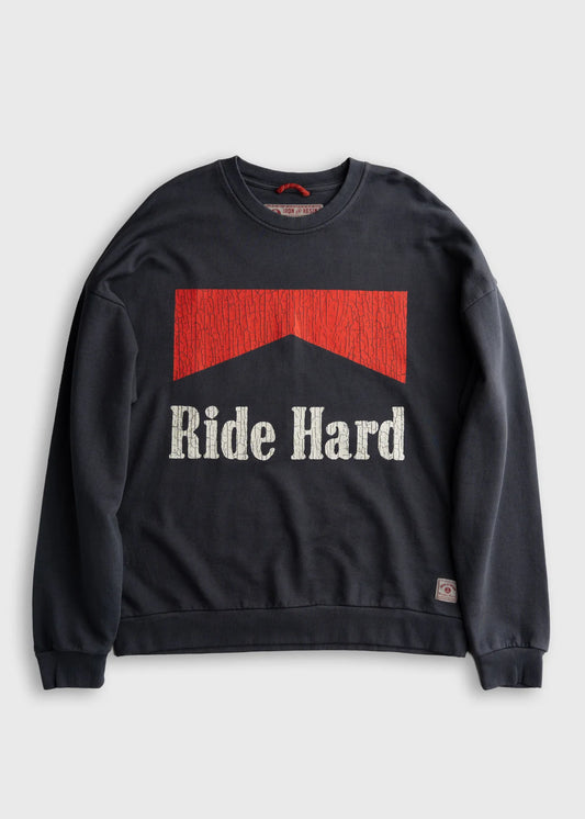 IRON AND RESIN - Ride Hard Roundneck Black