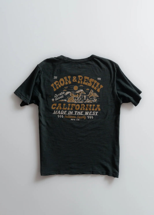 IRON AND RESIN - Western supply co pocket tee
