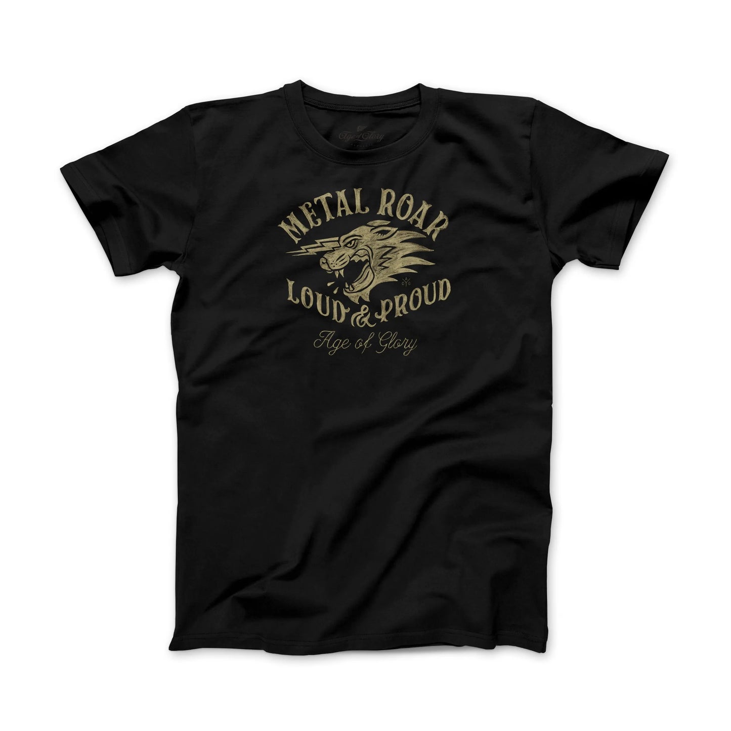 Age of Glory - Metal Roar Tee Washed Black