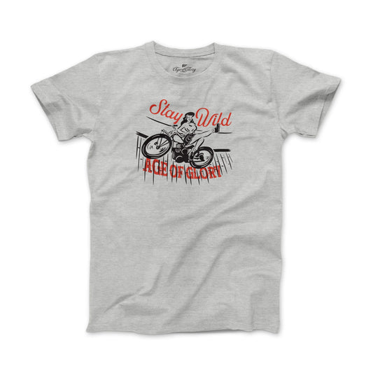 Age of Glory - Wall of Death Tee Heather Grey