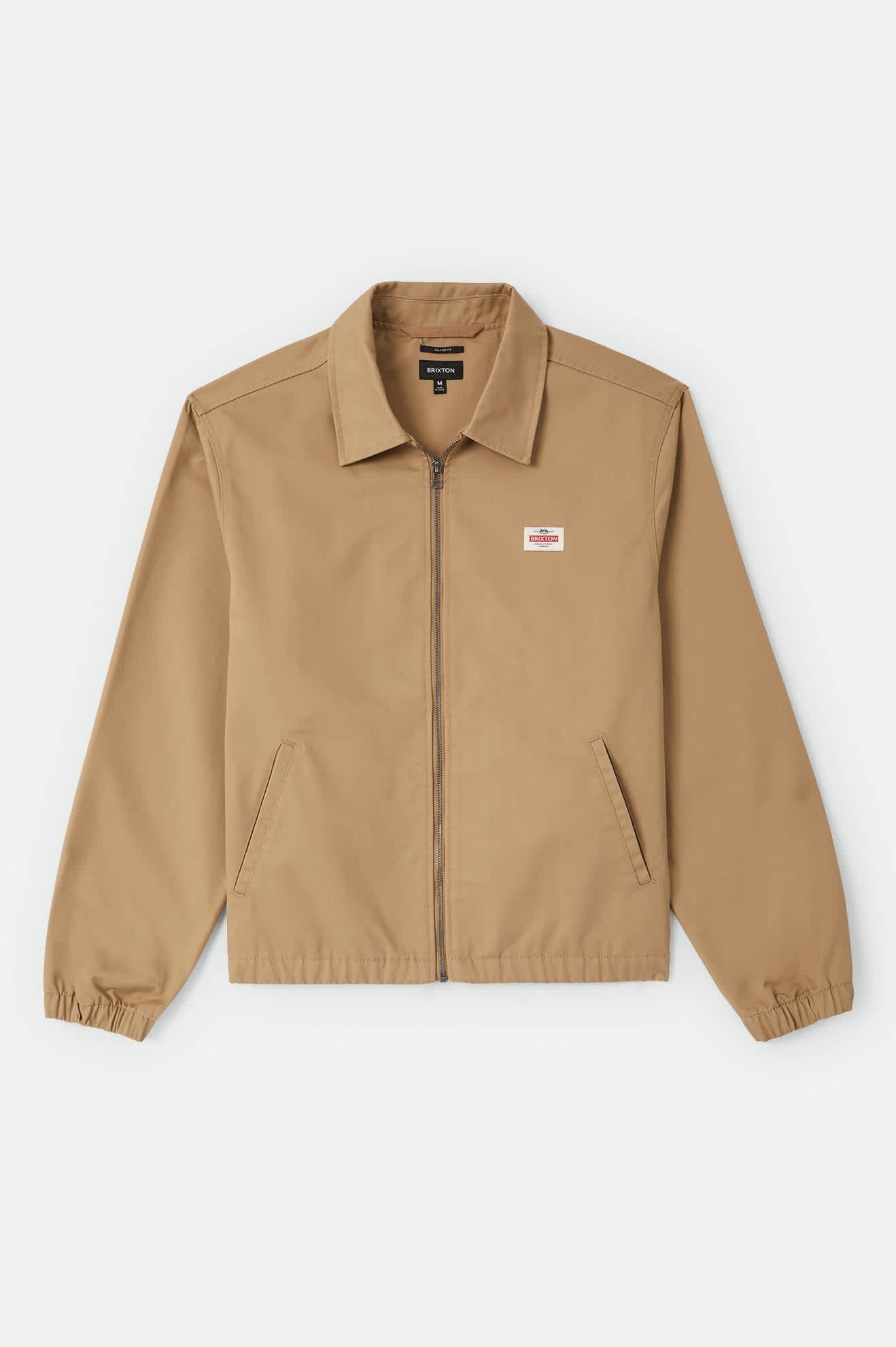BRIXTON - Trademark Lightweight Garage Zip Jacket