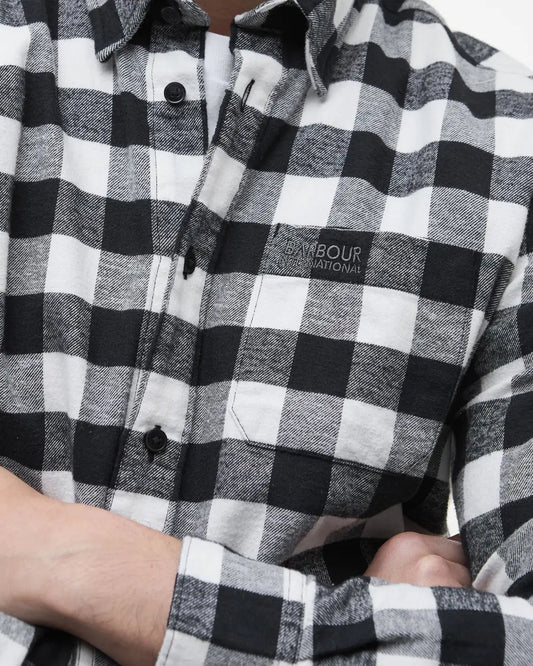 BARBOUR - Blackstreak Gingham Long-Sleeved Shirt