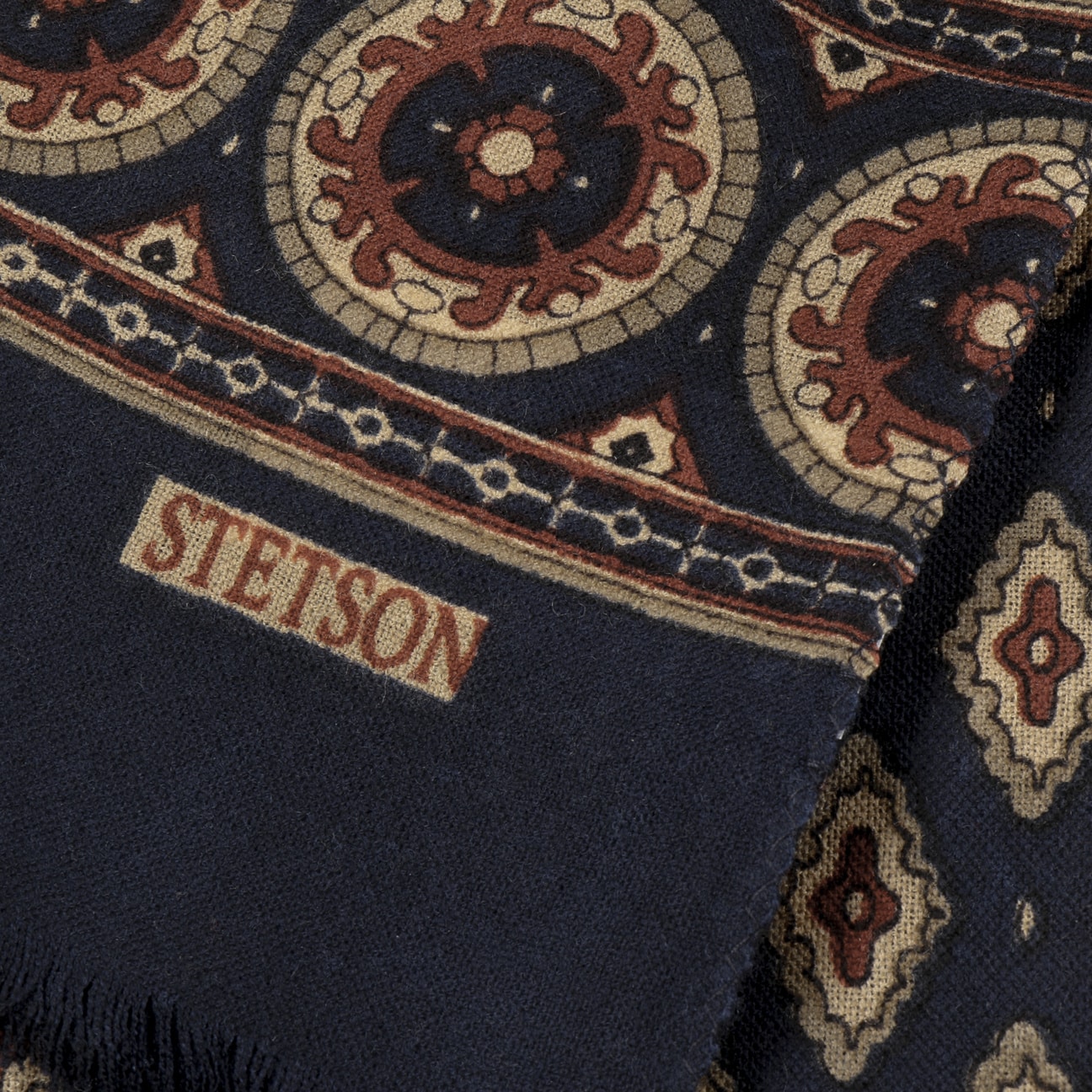 STETSON - Écharpe en Laine Ornamentals