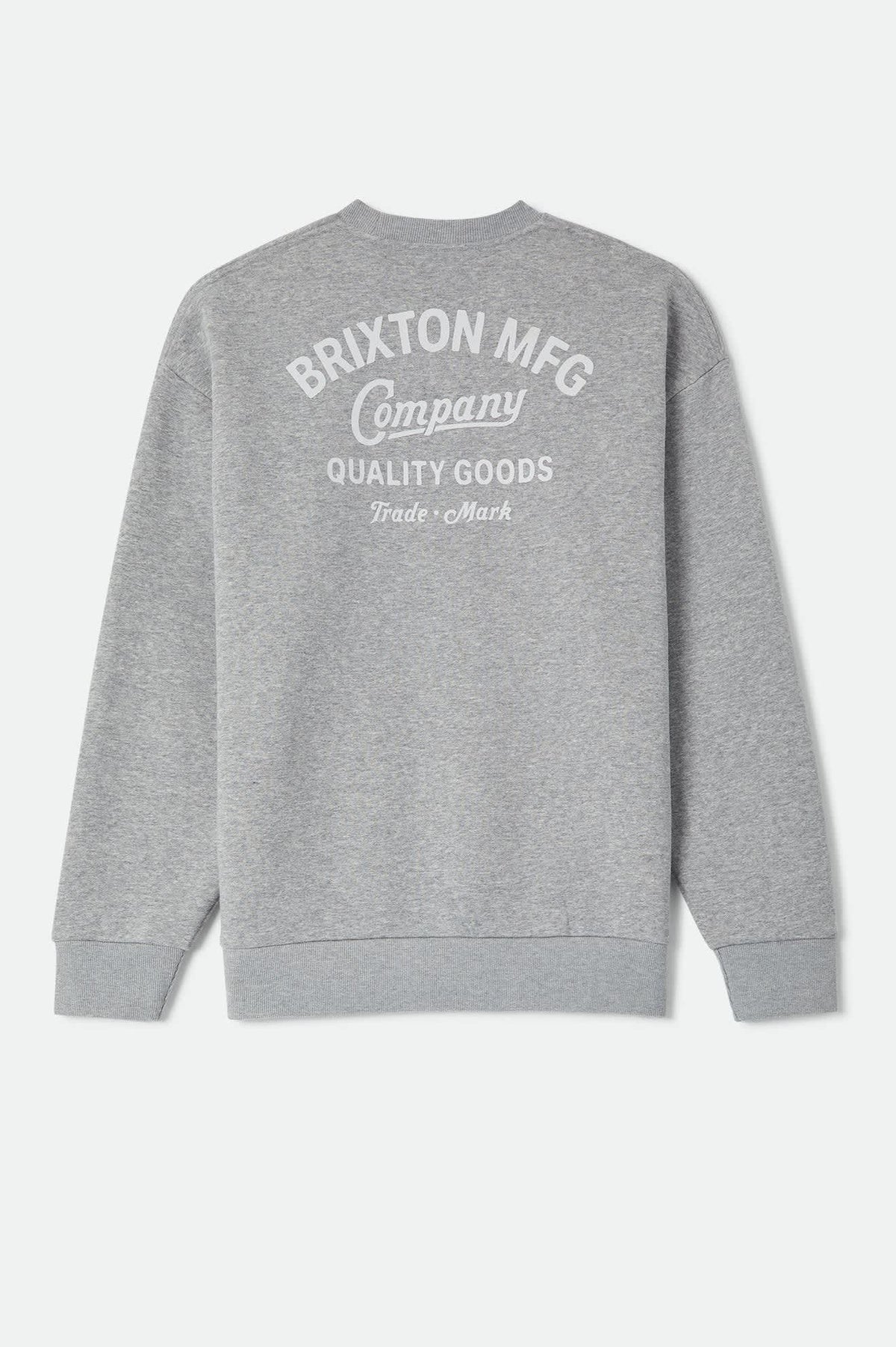 BRIXTON - Straton Crew grey