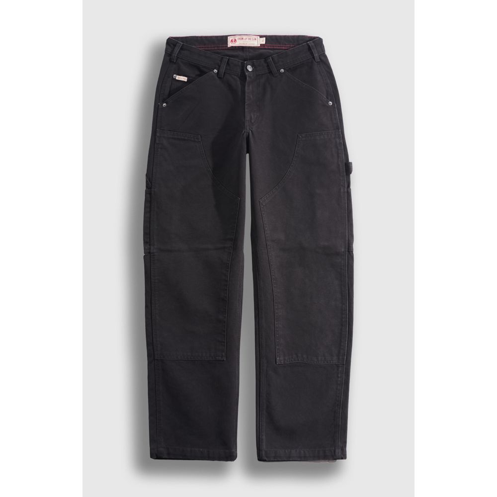 IRON AND RESIN - Doubleknee journeyman Can Pant BLACK