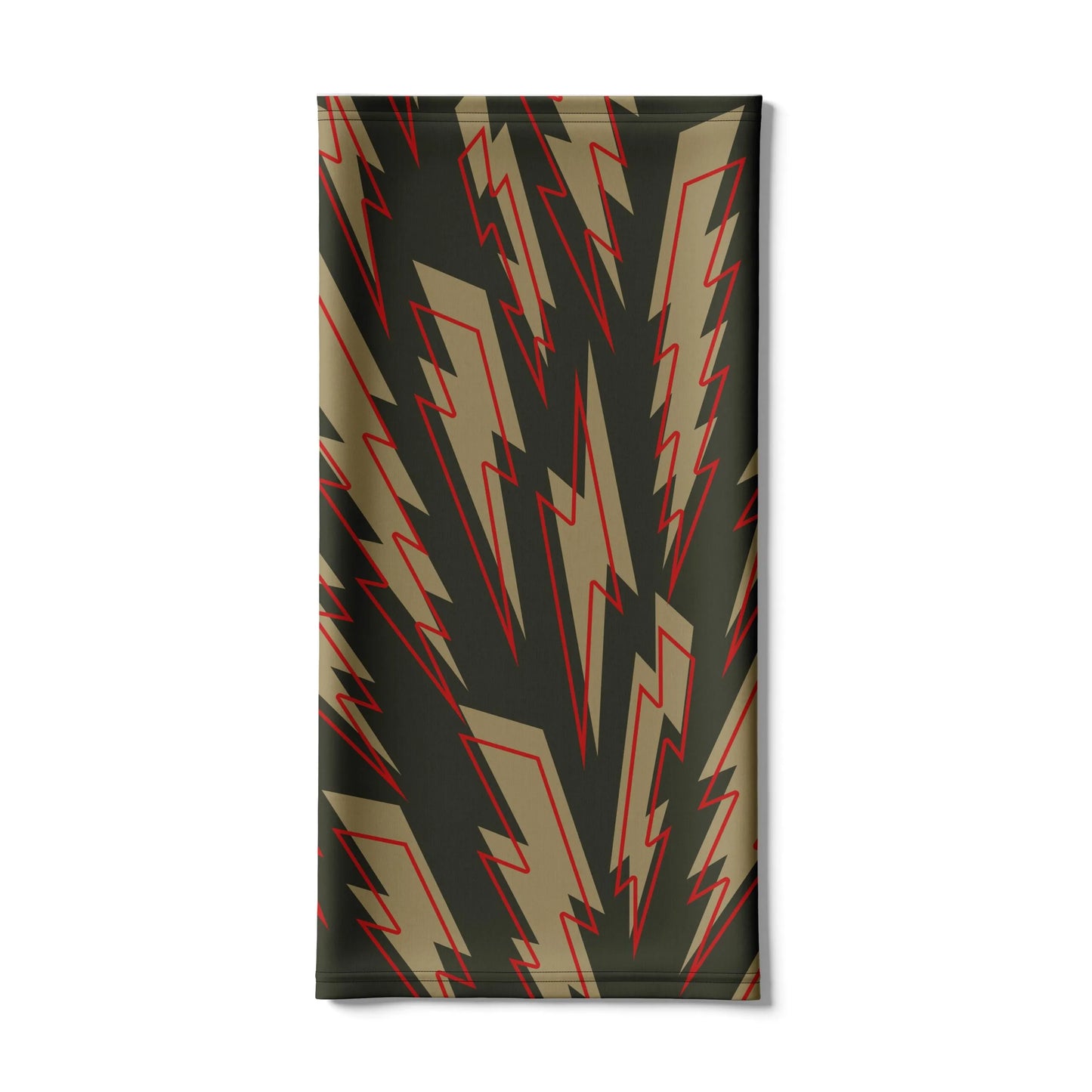 Age of Glory - Tour de cou Hiver Bolt Vert foncé / Doré / Rouge