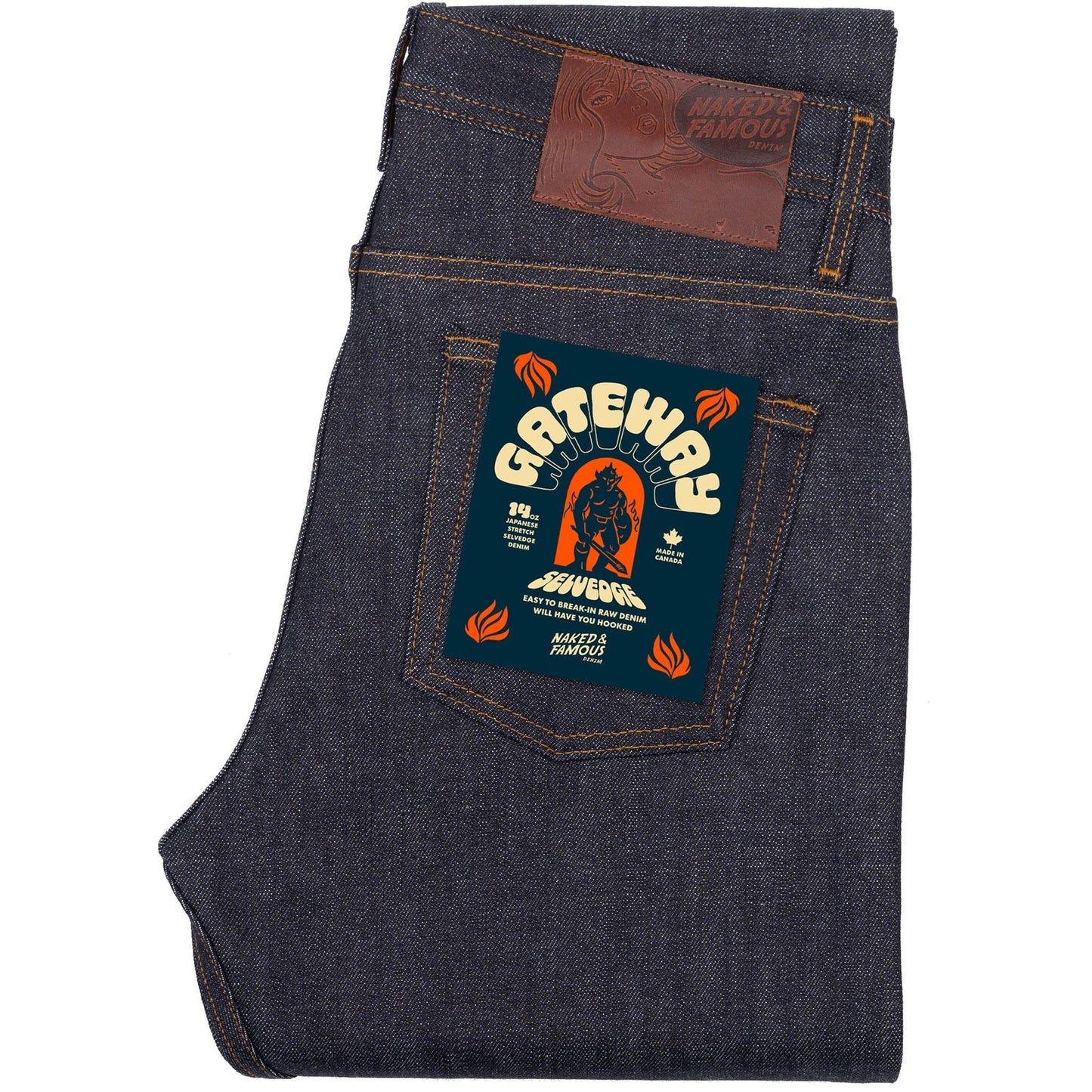 NAKED & FAMOUS - Weird Guy Gateway Selvedge Indigo