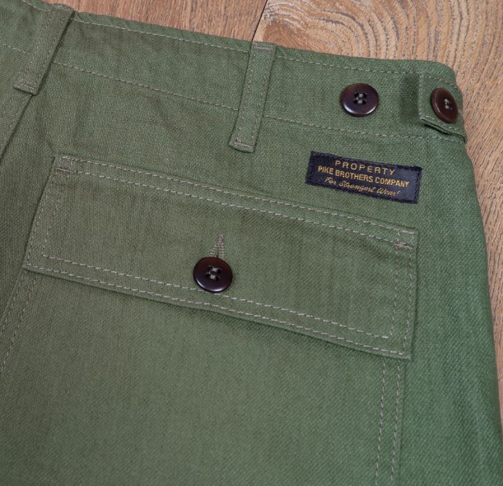 PIKE BROTHERS 1962-OG 107 SHORT OLIVE