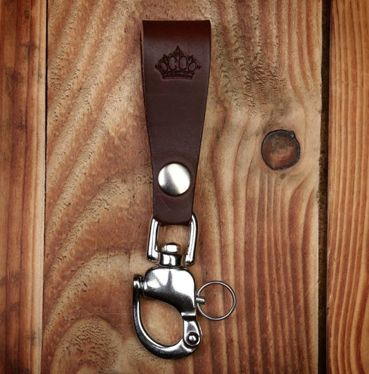 PIKE BROTHERS 1965 KEY HANGER DARK BROWN