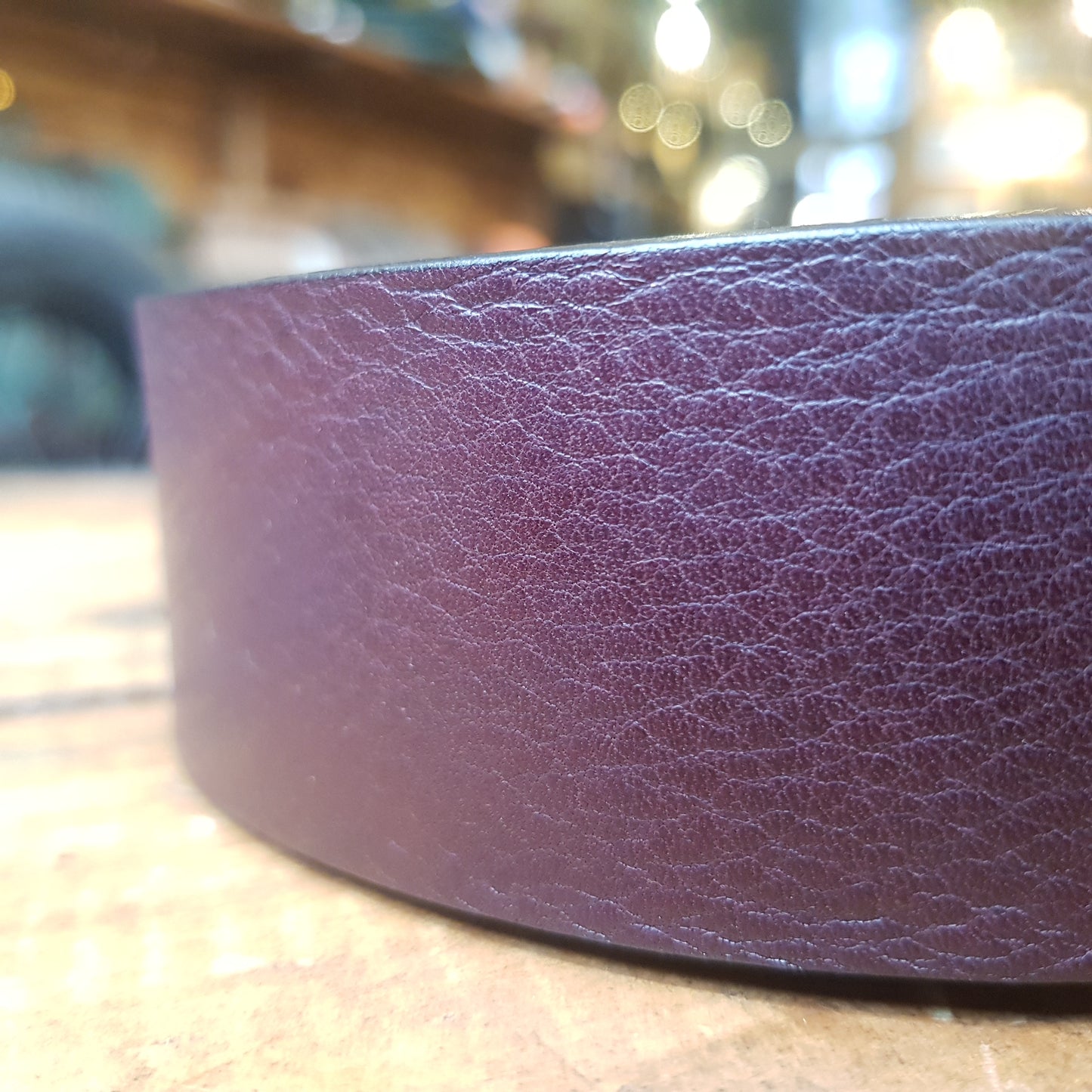 ATELIER BOWER DARK BROWN BELT