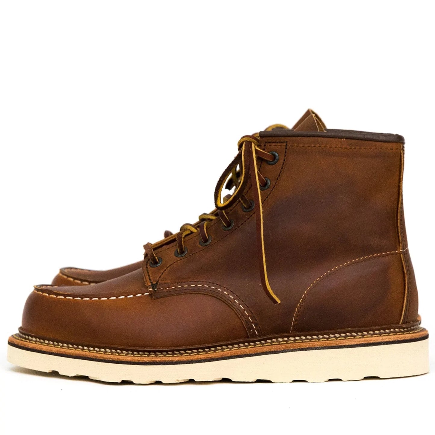 RED WING SHOES - 1907 Classic Moc Toe Copper Rough & Tough