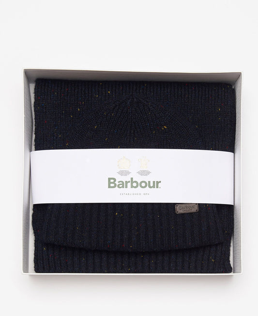 BARBOUR PACK CADEAU BONNET & ECHARPE