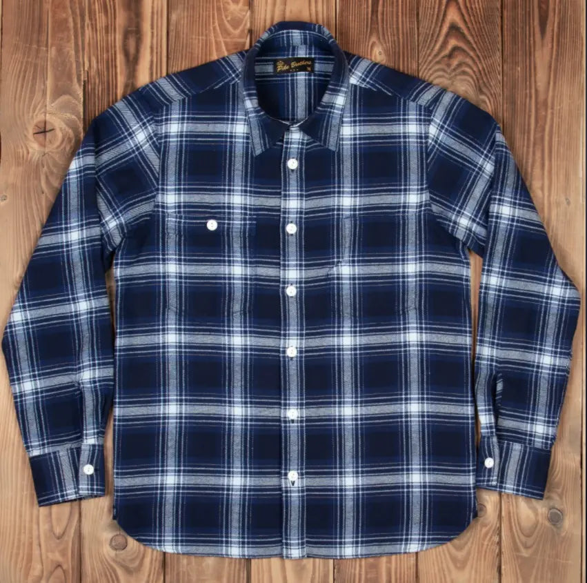 PIKE BROTHERS 1937 ROAMER SHIRT ALASKA BLUE