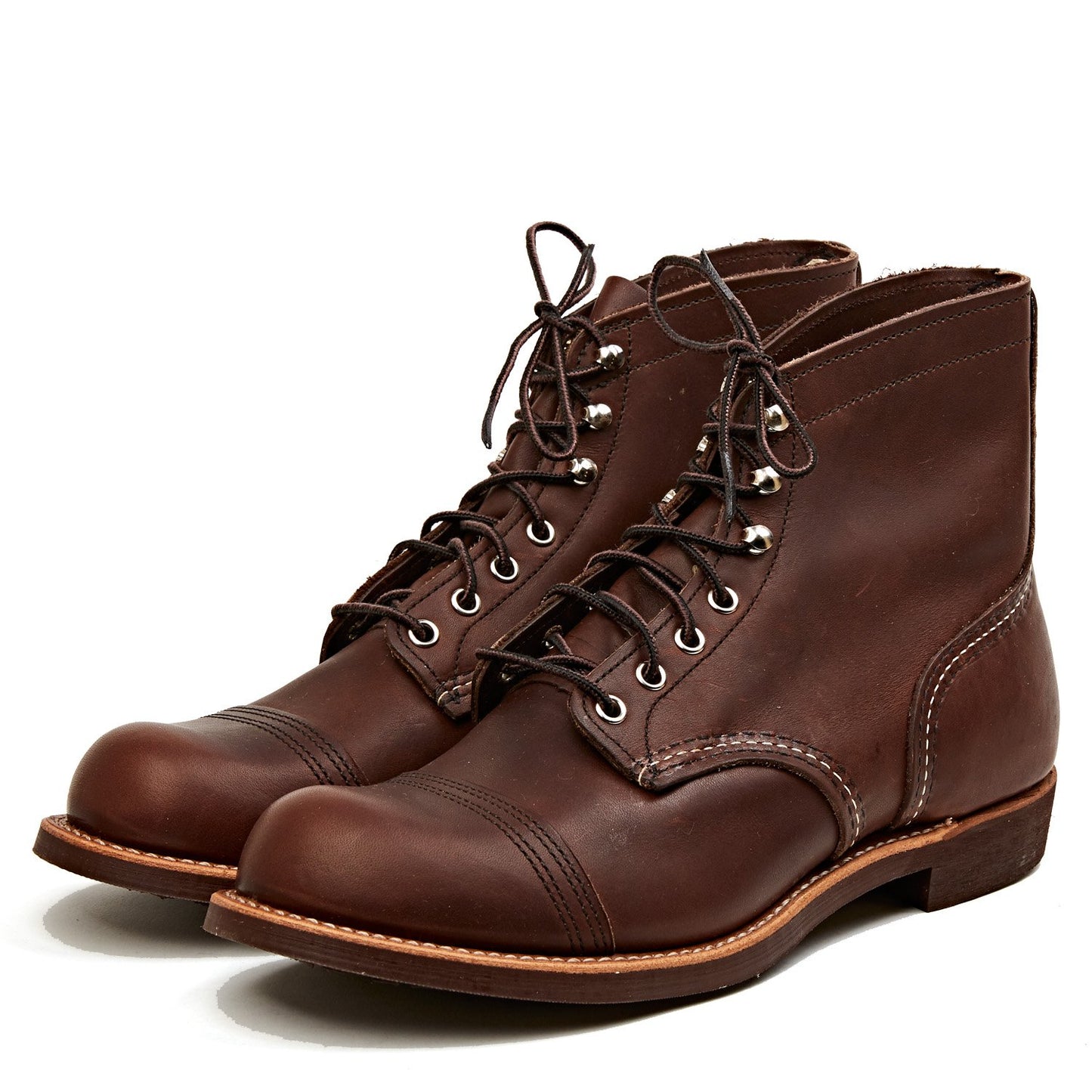 RED WING SHOES - 8111 Iron Ranger Amber Harness